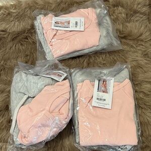 Mapale wholesale pajamas Pink and Gray Loungewear Set